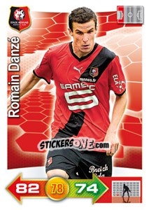 Figurina Romain Danzé - FOOT 2011-2012. Adrenalyn XL - Panini