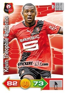 Figurina Kévin  Théophile Catherine - FOOT 2011-2012. Adrenalyn XL - Panini