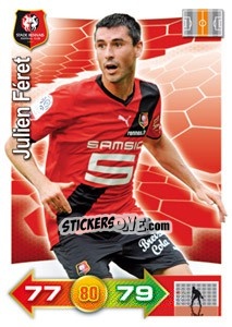 Figurina Julien Féret - FOOT 2011-2012. Adrenalyn XL - Panini