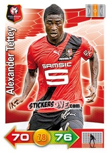 Sticker Alexander Tettey - FOOT 2011-2012. Adrenalyn XL n. 250 - Panini