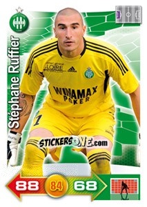 Cromo Stéphane Ruffier - FOOT 2011-2012. Adrenalyn XL n. 258 - Panini
