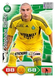 Figurina Stéphane Ruffier - FOOT 2011-2012. Adrenalyn XL - Panini