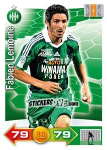 Sticker Fabien Lemoine - FOOT 2011-2012. Adrenalyn XL - Panini