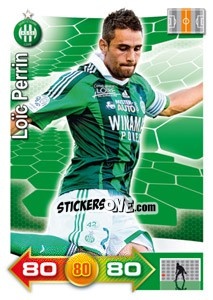 Sticker Loïc Perrin - FOOT 2011-2012. Adrenalyn XL - Panini