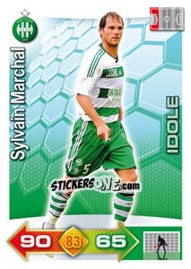 Figurina Sylvain Marchal - FOOT 2011-2012. Adrenalyn XL n. 271 - Panini
