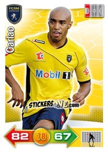 Sticker Carlão - FOOT 2011-2012. Adrenalyn XL n. 274 - Panini