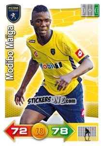 Sticker Modibo Maïga - FOOT 2011-2012. Adrenalyn XL n. 283 - Panini