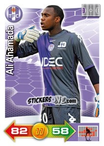 Figurina Ali Ahamada - FOOT 2011-2012. Adrenalyn XL - Panini