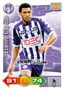 Sticker Etienne Capoue - FOOT 2011-2012. Adrenalyn XL n. 295 - Panini
