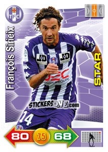 Sticker François Sirieix - FOOT 2011-2012. Adrenalyn XL n. 301 - Panini