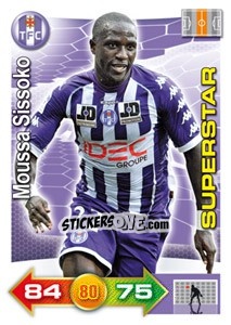 Sticker Moussa Sissoko - FOOT 2011-2012. Adrenalyn XL n. 302 - Panini