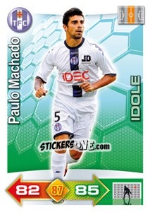 Sticker Paulo Machado - FOOT 2011-2012. Adrenalyn XL n. 304 - Panini