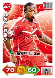 Sticker Gaëtan Bong - FOOT 2011-2012. Adrenalyn XL - Panini