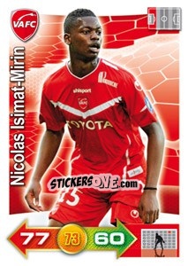 Sticker Nicolas Isimat-Mirin - FOOT 2011-2012. Adrenalyn XL n. 311 - Panini