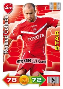 Sticker Renaud Cohade - FOOT 2011-2012. Adrenalyn XL - Panini