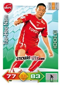 Sticker Tae-Hee Nam - FOOT 2011-2012. Adrenalyn XL n. 320 - Panini