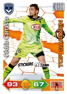 Cromo Cédric Carrasso - FOOT 2011-2012. Adrenalyn XL n. 322 - Panini