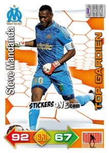 Figurina Steve Mandanda - FOOT 2011-2012. Adrenalyn XL - Panini