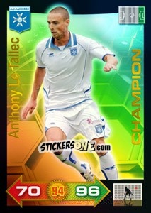 Sticker Anthony Le Tallec - FOOT 2011-2012. Adrenalyn XL - Panini
