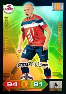 Cromo Florent Balmont - FOOT 2011-2012. Adrenalyn XL n. 332 - Panini