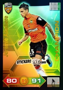 Sticker Jérémie Aliadière - FOOT 2011-2012. Adrenalyn XL n. 334 - Panini
