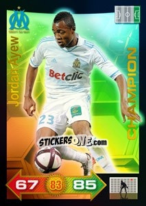 Sticker Jordan Ayew - FOOT 2011-2012. Adrenalyn XL n. 336 - Panini