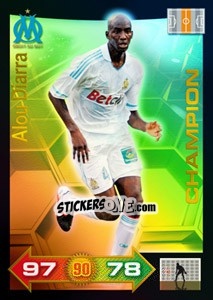 Sticker Alou Diarra - FOOT 2011-2012. Adrenalyn XL n. 337 - Panini