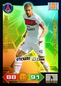 Sticker Mathieu Bodmer - FOOT 2011-2012. Adrenalyn XL n. 340 - Panini