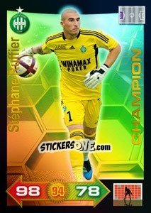 Cromo Stéphane Ruffier - FOOT 2011-2012. Adrenalyn XL n. 344 - Panini