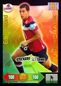 Sticker Eden Hazard - FOOT 2011-2012. Adrenalyn XL - Panini