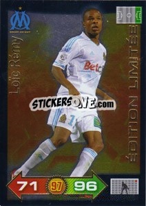 Sticker Loïc Rémy - FOOT 2011-2012. Adrenalyn XL n. LE1 - Panini