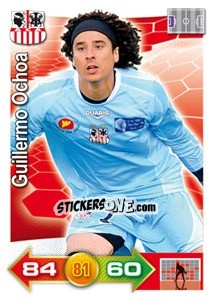 Cromo Guillermo Ochoa - FOOT 2011-2012. Adrenalyn XL - Panini