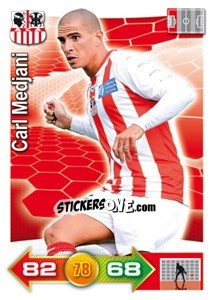 Sticker Carl Medjani - FOOT 2011-2012. Adrenalyn XL - Panini