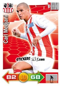 Sticker Carl Medjani - FOOT 2011-2012. Adrenalyn XL n. 3 - Panini