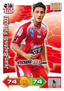Sticker Jean-Baptiste Pierazzi - FOOT 2011-2012. Adrenalyn XL n. 9 - Panini