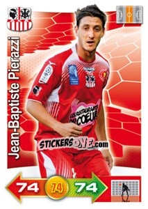 Figurina Jean-Baptiste Pierazzi - FOOT 2011-2012. Adrenalyn XL - Panini