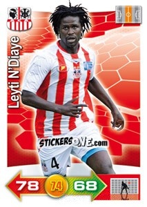 Figurina Leyti N'Diaye - FOOT 2011-2012. Adrenalyn XL n. 10 - Panini