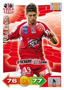 Sticker Paul Lasne - FOOT 2011-2012. Adrenalyn XL - Panini