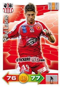 Sticker Paul Lasne - FOOT 2011-2012. Adrenalyn XL n. 11 - Panini