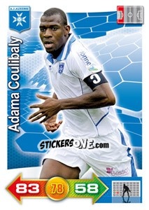 Sticker Adama Coulibaly - FOOT 2011-2012. Adrenalyn XL n. 19 - Panini