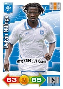 Sticker Delvin Ndinga - FOOT 2011-2012. Adrenalyn XL n. 23 - Panini