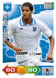 Figurina Issam Jemaa - FOOT 2011-2012. Adrenalyn XL n. 26 - Panini