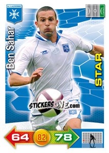 Sticker Ben Sahar - FOOT 2011-2012. Adrenalyn XL - Panini