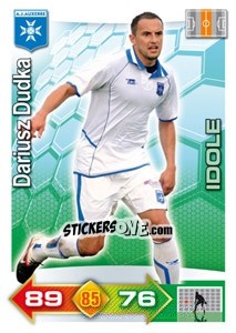 Sticker Dariusz Dudka - FOOT 2011-2012. Adrenalyn XL n. 32 - Panini