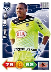 Sticker Kevin Olimpa - FOOT 2011-2012. Adrenalyn XL n. 34 - Panini