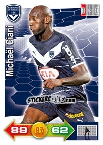 Sticker Michaël Ciani - FOOT 2011-2012. Adrenalyn XL - Panini