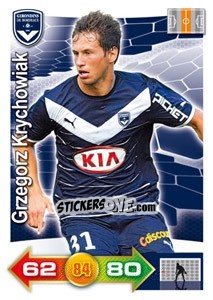 Sticker Grzegorz Krychowiak - FOOT 2011-2012. Adrenalyn XL n. 39 - Panini