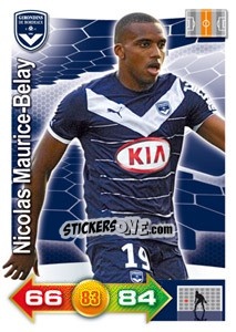 Figurina Nicolas Maurice-Belay - FOOT 2011-2012. Adrenalyn XL - Panini