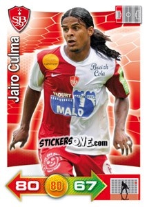 Sticker Jhon Jairo Culma - FOOT 2011-2012. Adrenalyn XL n. 53 - Panini