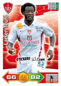 Cromo Larsen Touré - FOOT 2011-2012. Adrenalyn XL - Panini